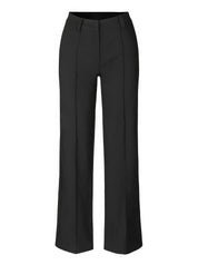 Elegant Pants with High Waist and Vertical Front Seam