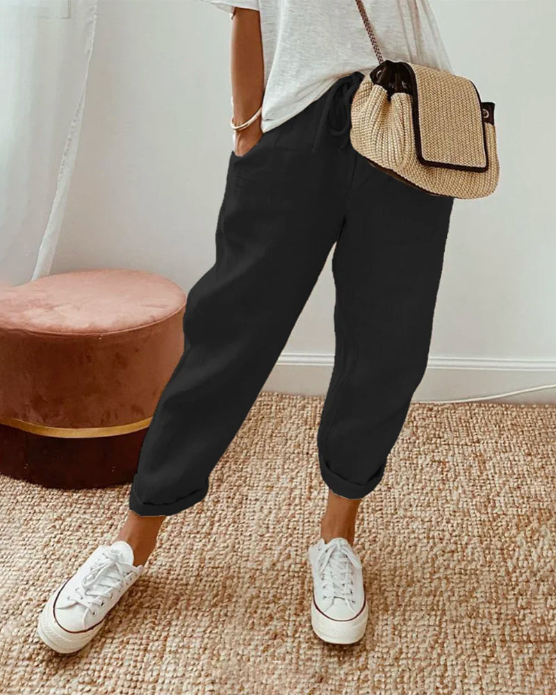Olivia - Breathable Anti-Moisture Pants | Comfortable Fit