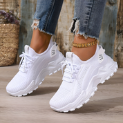 Sporty Lightweight Sneakers with Chunky Sole for Women