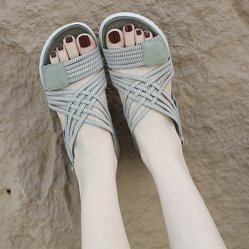 Orthopedic Women's Sandals with Relief and Anti-Slip Sole
