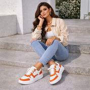 Sneakers for Women with Laces and Comfortable Sole