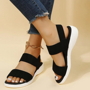 Walking Sandals with Elastic Band for Women in Summer