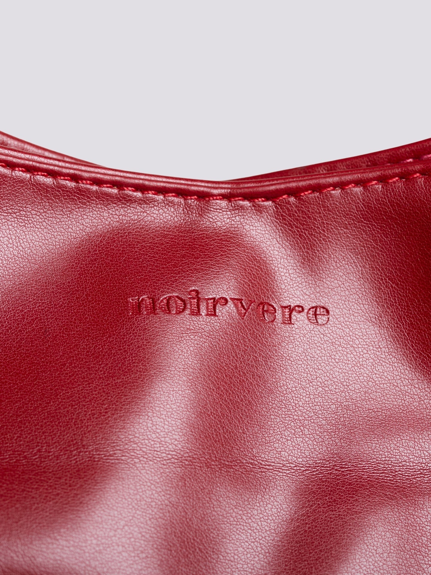 Minimalist Vegan Leather Hobo Shoulder Bag