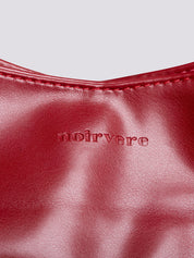 Minimalist Vegan Leather Hobo Shoulder Bag