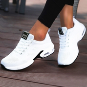 Lightweight Women's Walking and Work Sneakers with Orthopedic Sole