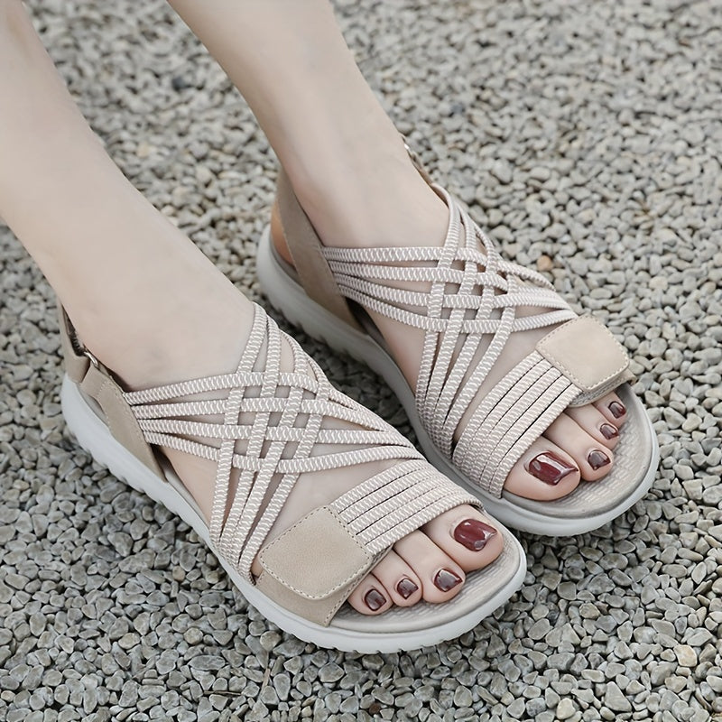 Orthopedic Women's Sandals with Relief and Anti-Slip Sole