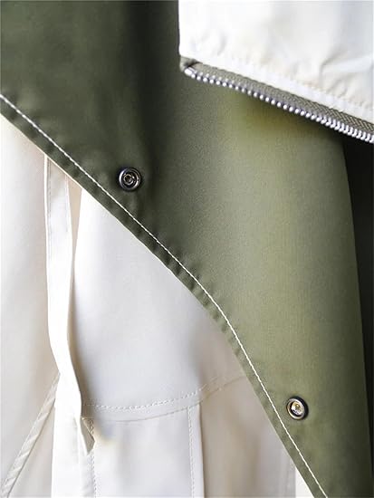 Lightweight Windbreaker with Hood for Women