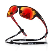 Sporty Polarized Unisex Sunglasses for Outdoors