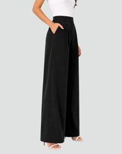 Women's Wide-Leg Pants with High Waist