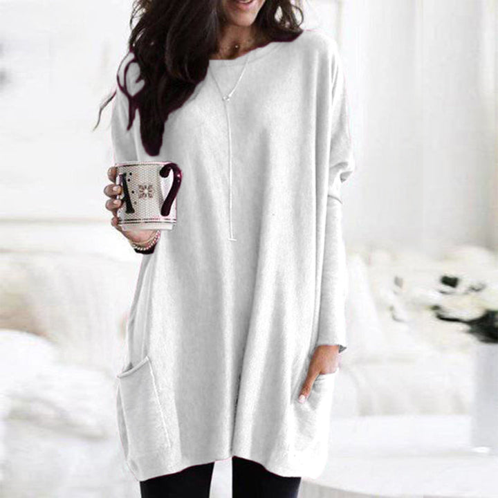 Women's Sweater Dress with Pockets
