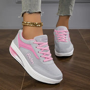 Orthopedic Sneakers for Women with Comfortable Sole and Laces
