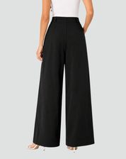 Women's Wide-Leg Pants with High Waist