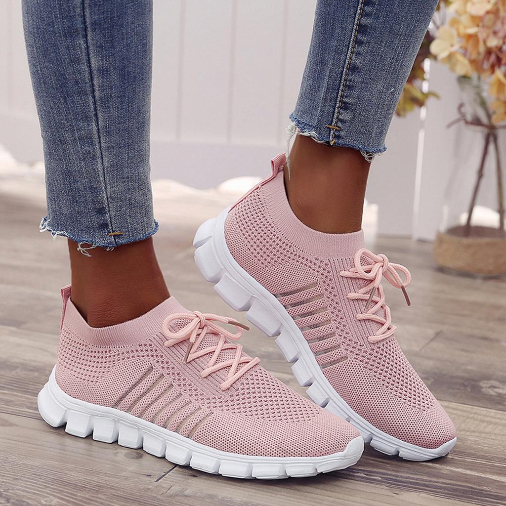 Low Sneakers With Comfortable Sole For Women