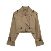 Lilia - Short Stylish Trench Coat