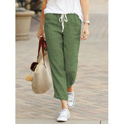 Comfortable Linen Pants With Loose Fit For Women