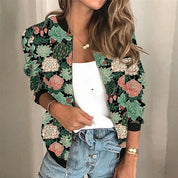 Liora - Printed Bomber Jacket