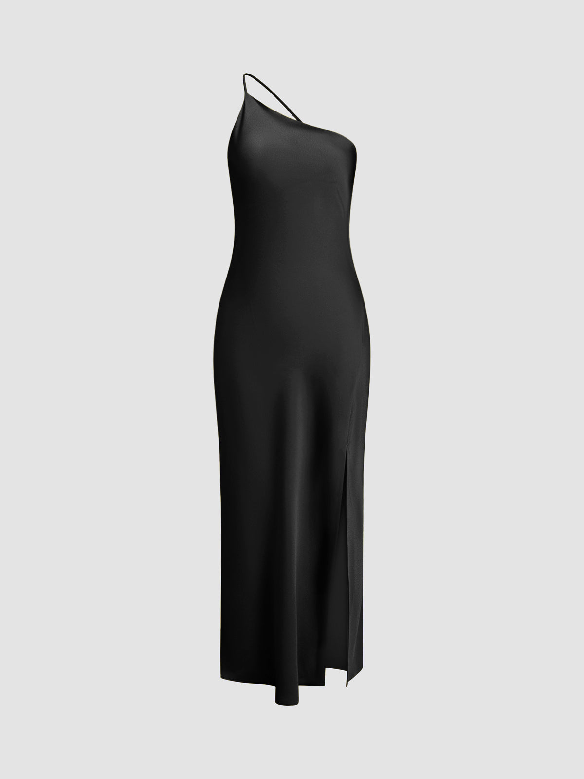 Mila-Rae - Women's Maxi Dress with Open Back and Split