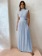 Noa - Maxi dress with stylish cut-out waist