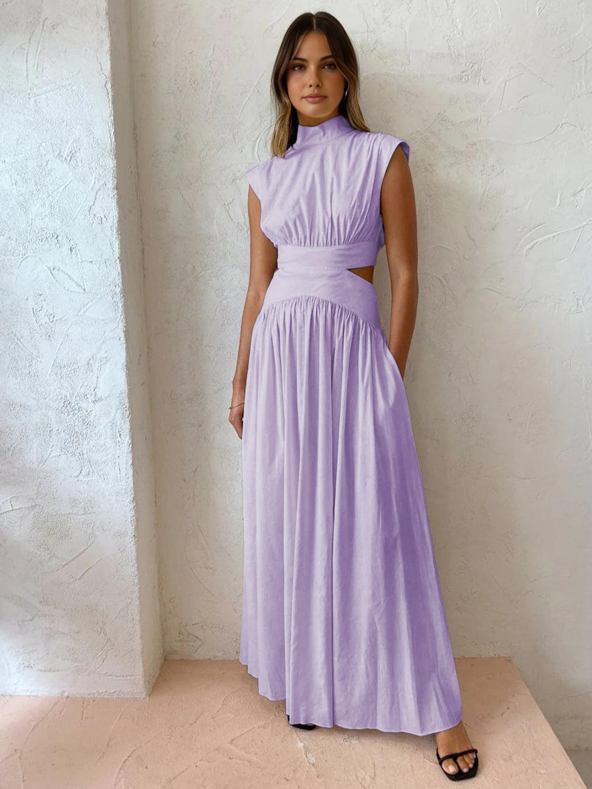 Noa - Maxi dress with stylish cut-out waist