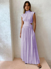 Noa - Maxi dress with stylish cut-out waist