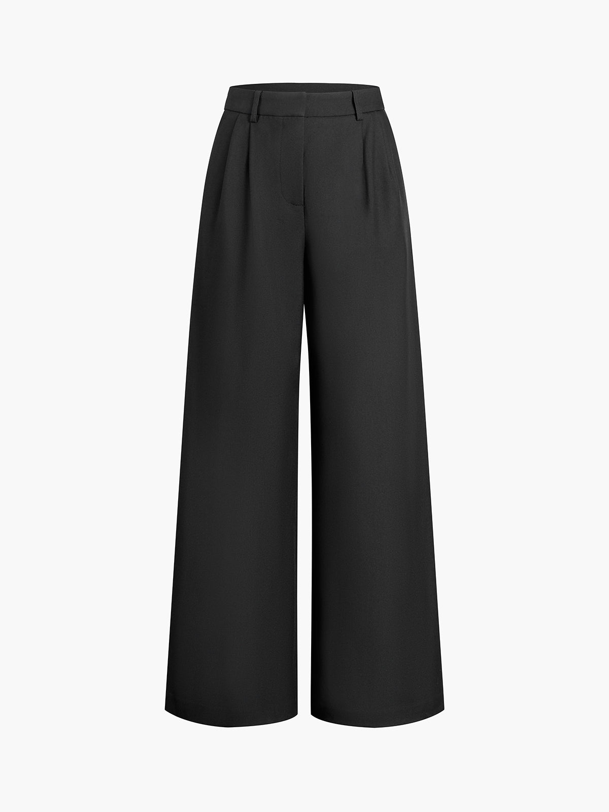 Casual Wide-Leg Pants with High Waist for Women