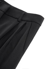 Casual Wide-Leg Pants with High Waist for Women