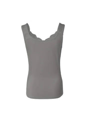 Lace Top with V-Neck and Wide Straps for Women