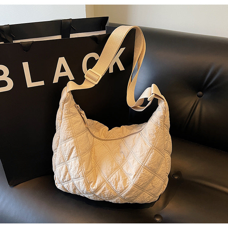 Quilted Puffer Shoulder Bag