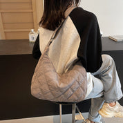 Quilted Puffer Shoulder Bag