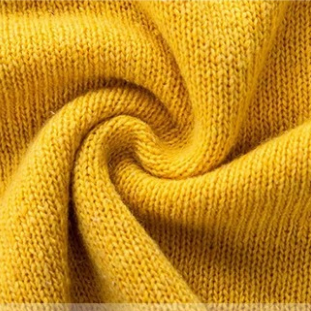 Loose Knitted V-Neck Women's Sweater