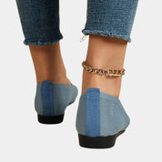 Lightweight Slip-On Shoes with Breathable Mesh for Women