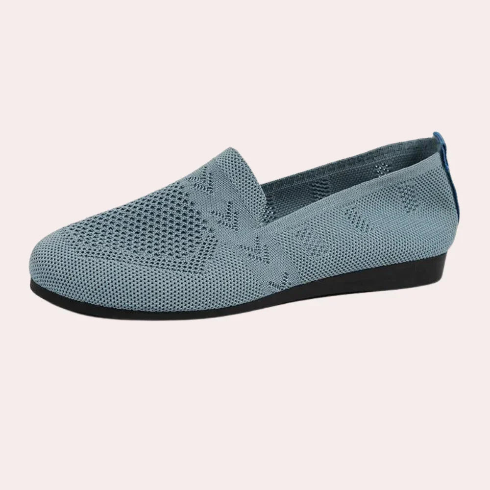 Lightweight Slip-On Shoes with Breathable Mesh for Women