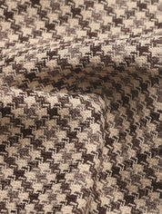 Elegant Comfortable Tailored Checked Women's Blazer