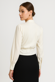 Lola - Satin blouse with an elegant look