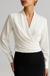 Lola - Satin blouse with an elegant look