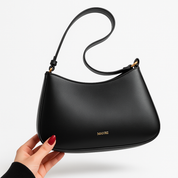 PU Leather Shoulder Bag with Adjustable Strap