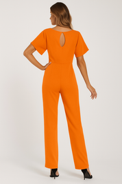 Jinte-Rose - Jumpsuit with bow detail