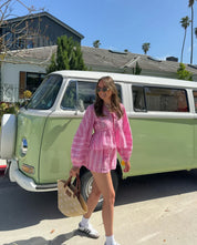 Samira - Lightweight Striped Summer Set