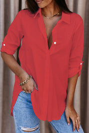 Oversized Blouse with Long Sleeves for Women