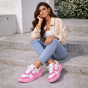 Sneakers for Women with Laces and Comfortable Sole