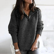 Women's Pullover with Half Zip
