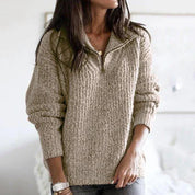 Women's Pullover with Half Zip
