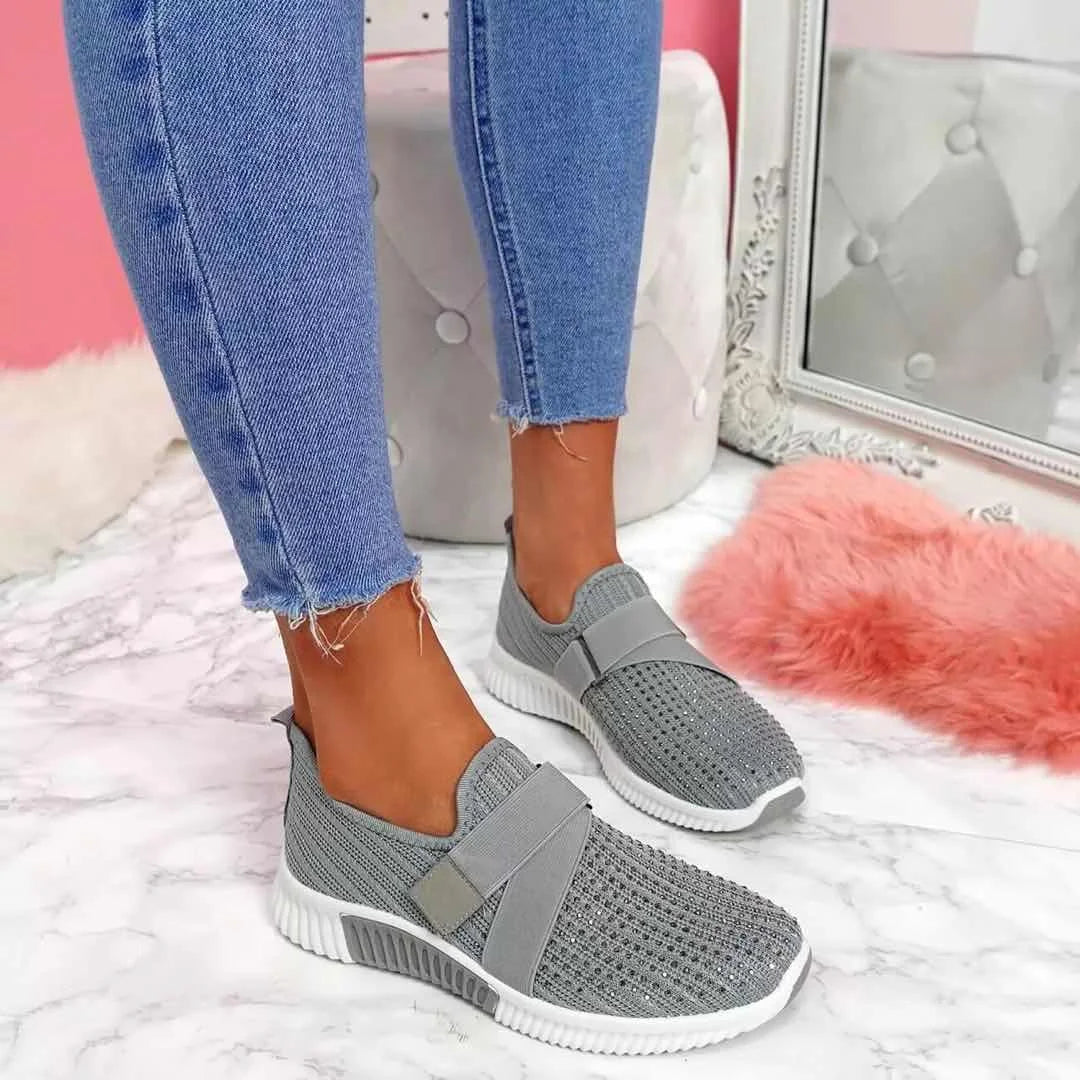 Comfortable Women’s Slip-On Shoes With Lightweight Sole