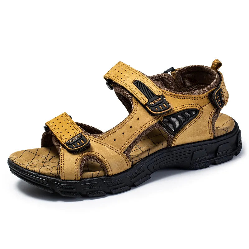 Orthopedic Outdoor Sandals with Adjustable Straps for Men