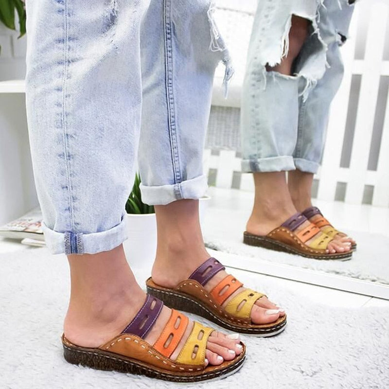 Women’s Comfortable Sandals With Open Toe And Soft Sole
