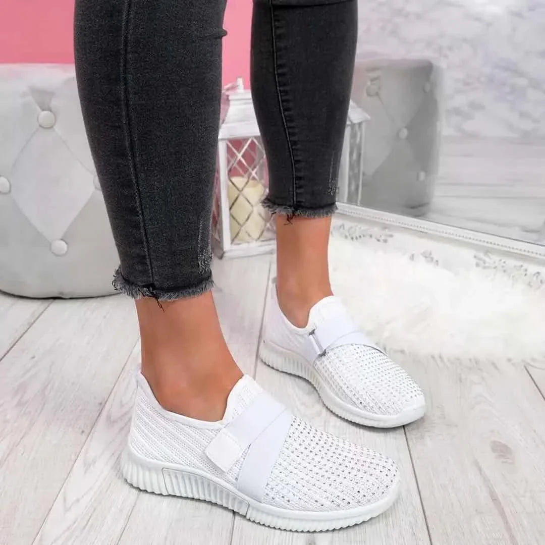 Comfortable Women’s Slip-On Shoes With Lightweight Sole