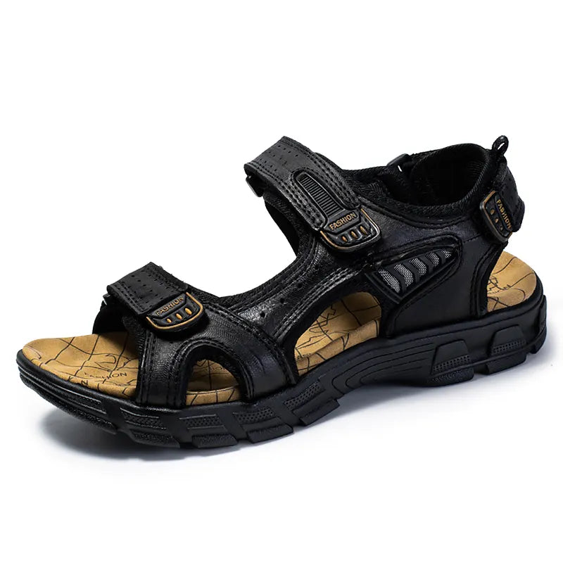 Orthopedic Outdoor Sandals with Adjustable Straps for Men
