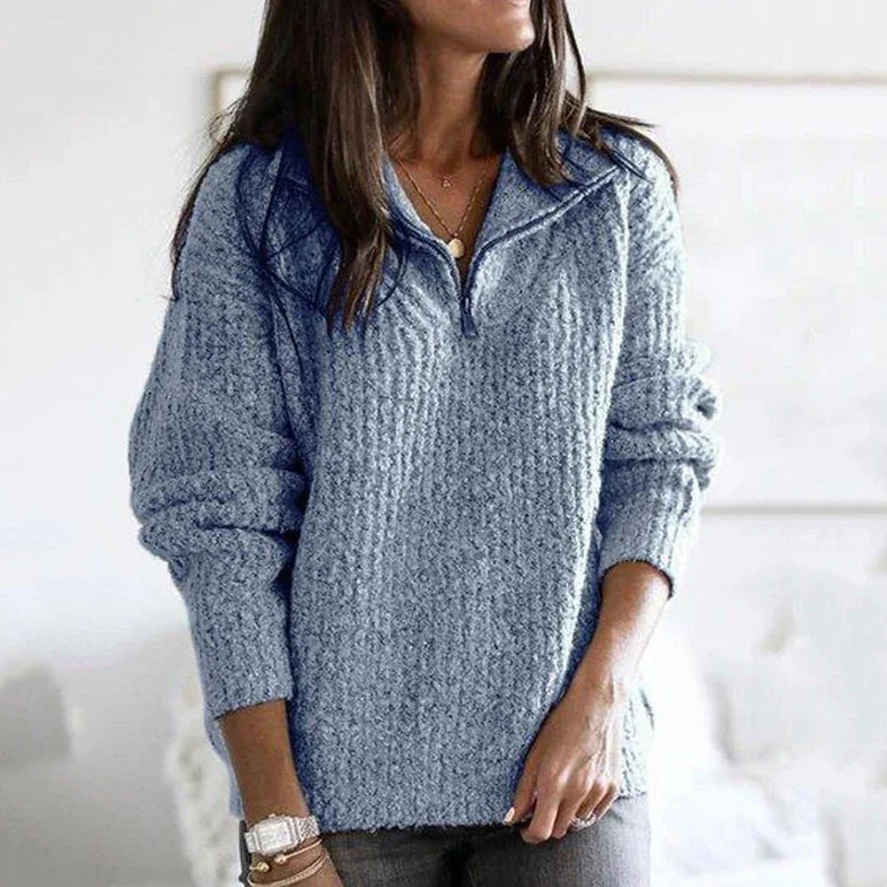 Women's Pullover with Half Zip