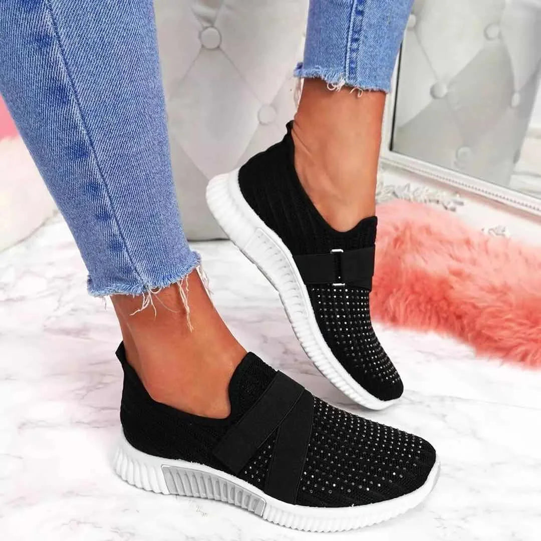 Comfortable Women’s Slip-On Shoes With Lightweight Sole
