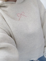 Yvonne - Oversized hoodie with bow